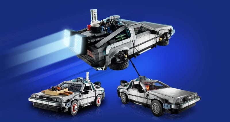 Lego® Delorean Is Back In 2022 | Official Lego® Shop Gb