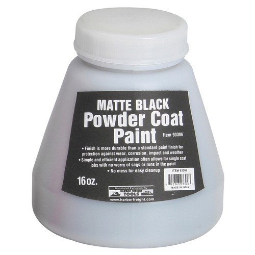 Amazon.Com: 16 Oz. Powder Coat Paint - Matte Black From Tnm By Hf