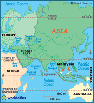 Malaysia Maps & Facts | British Indian Ocean Territory, East Timor, Indian  Ocean