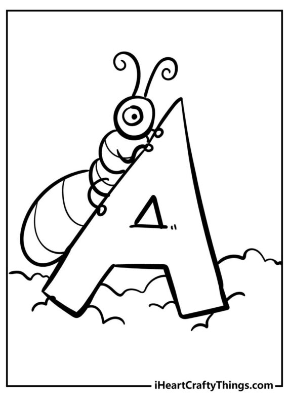 Letter A Coloring Pages (Updated 2023)