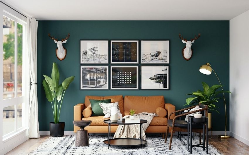 5 Wall Colour Combination For Living Room | Beautiful Homes