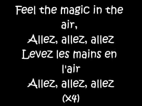 Magic System Magic In The Air Lyrics - Youtube