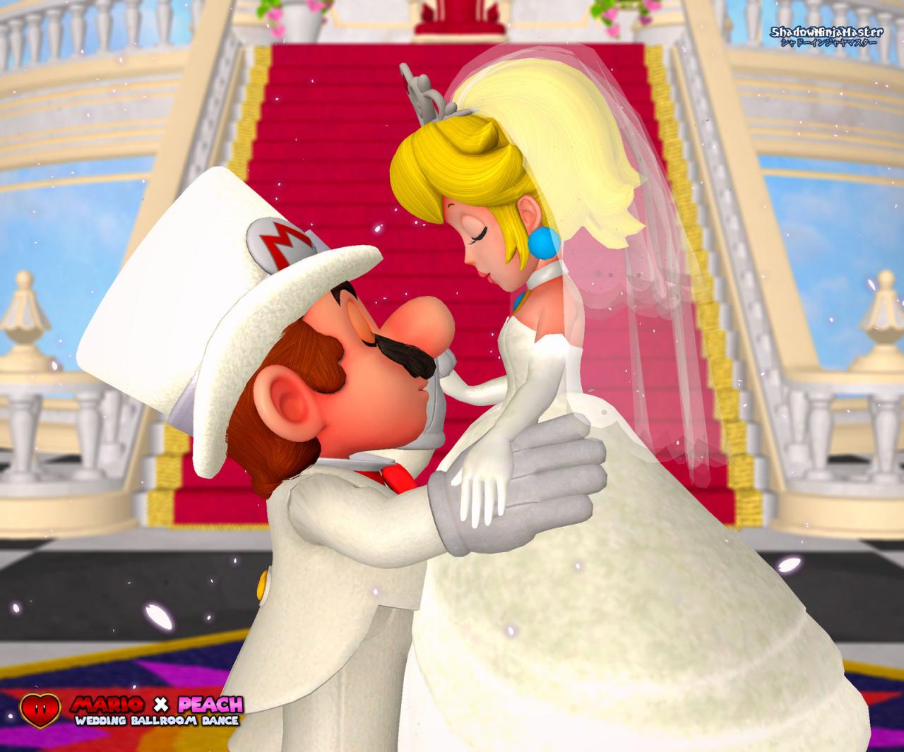 Mario X Peach: Wedding Ballroom Dance By Shadowninjamaster On Deviantart
