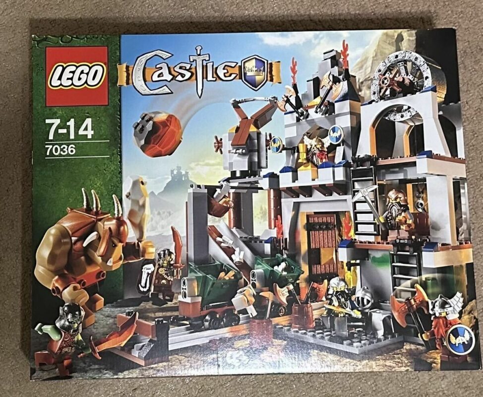 Lego Castle Fantasy Era Dwarves' Mine 7036 In 2007 New Retired 4508069 |  Ebay