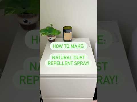 How To Make Natural Dust Repellent Spray | DIY Eco-Tip